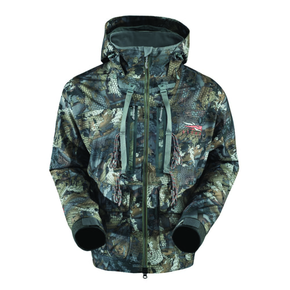 Sitka Delta Wading Jacket Optifade Timber Small|50119-TM-S