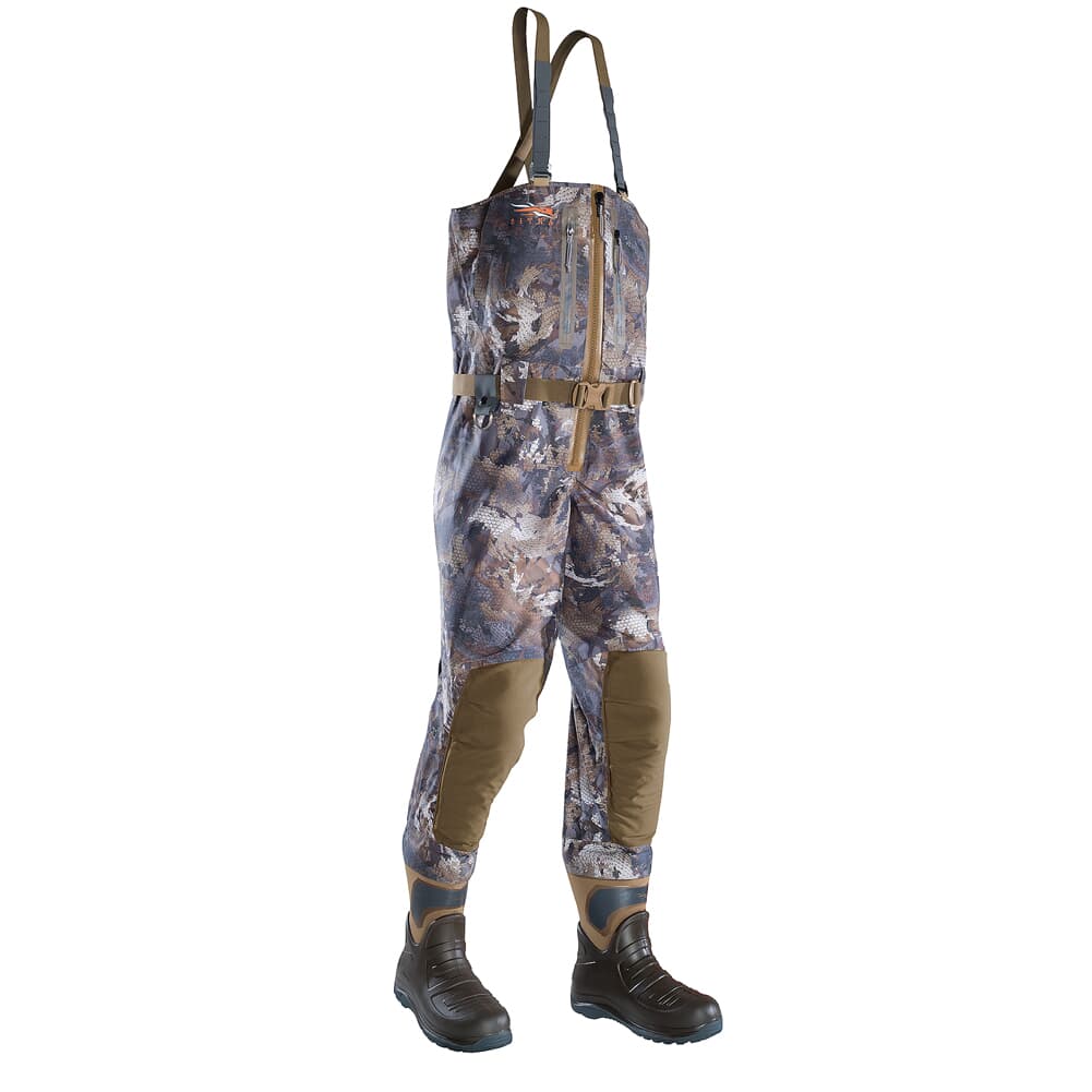 Sitka Timber Delta Zip Wader Optifade Timber Large Short 11 Boot 50169-TM-LS-11