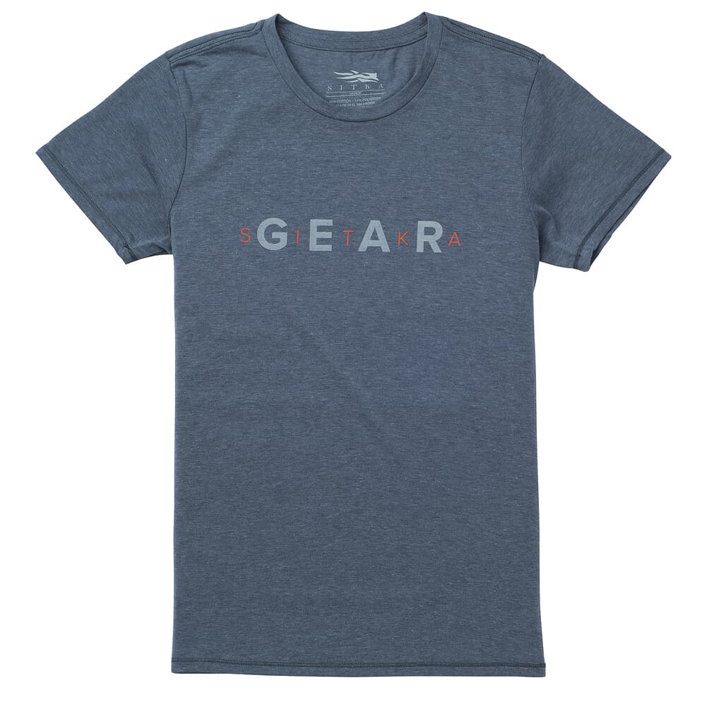 Sitka Womens Gear Tee SS Storm Heather Small 20109-ZZ-S