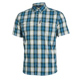 Sitka Globetrotter Shirt SS Fog Plaid Medium 80032-FP-M