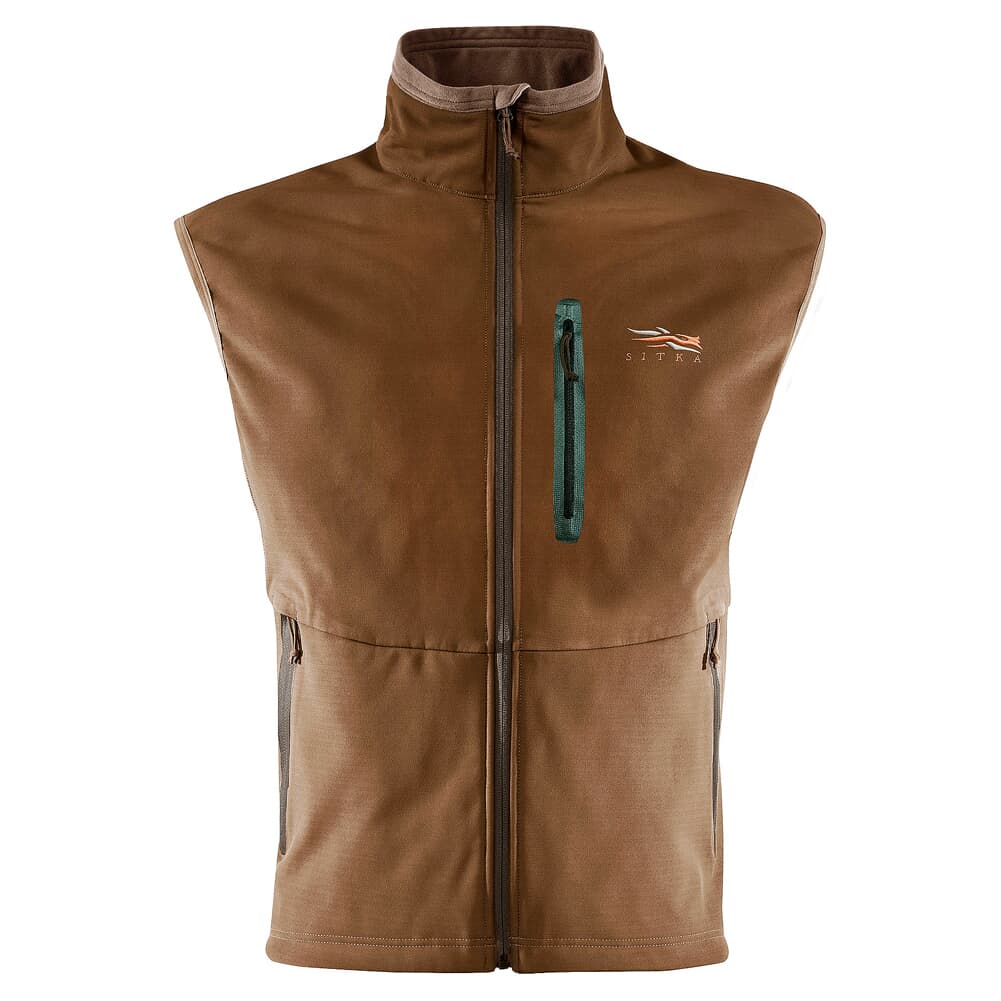 Sitka Jetstream Vest Mud Small|30043-MD-S