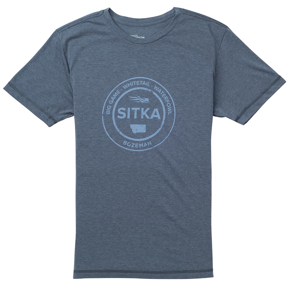 Sitka Sitka Seal Tee SS Storm Heather Large 20116-ZZ-L