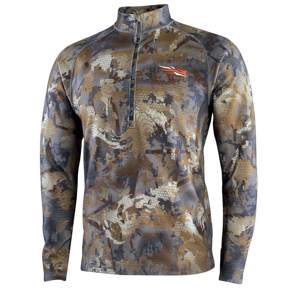 Sitka Timber Merino Heavyweight Half-Zip Optifade Timber XX Large 10074-TM-XXL