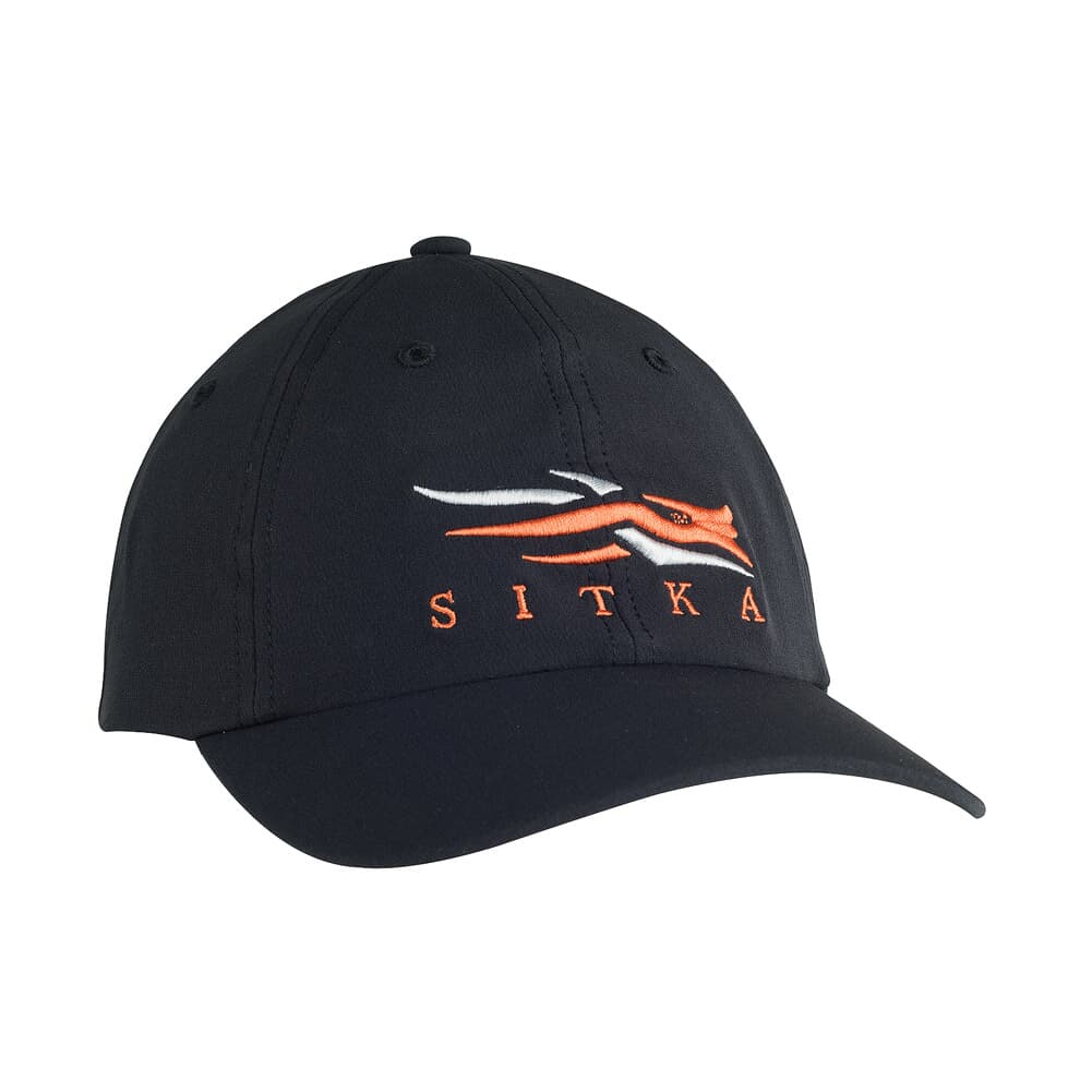 Sitka Solids Sitka Cap Sitka Black One Size Fits All 90101-BK-OSFA