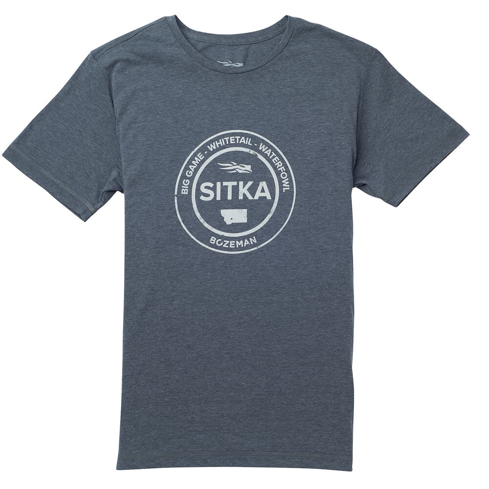Sitka Sitka Seal Tee SS Lead Heather XXX Large 20116-LH-3XL