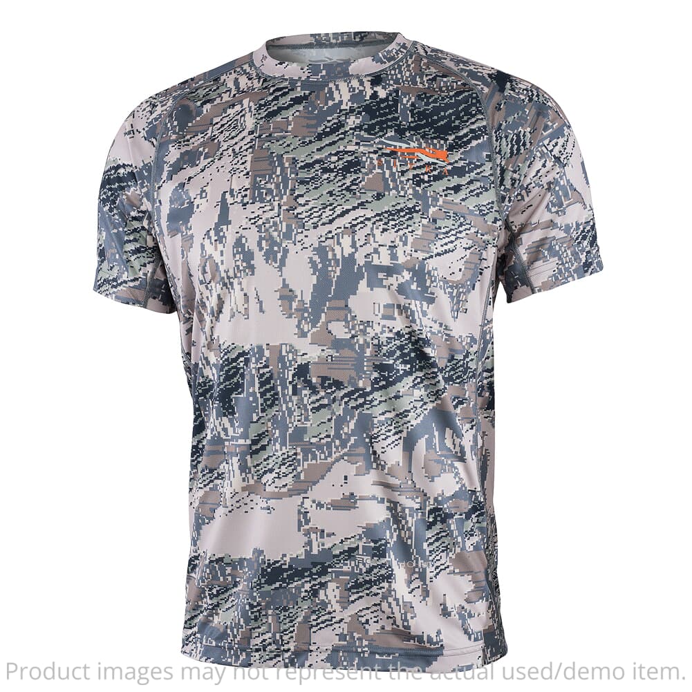 USED Sitka CORE Lt Wt Crew - SS Optifade Open Country Large 10065-OB-L - Like New - No Sale Tags USED8503