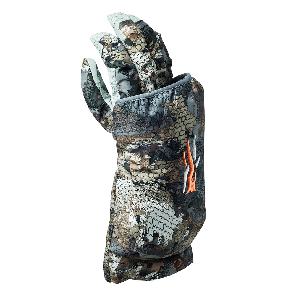 Sitka Callers Glove (Right) Optifade Timber Medium|90158-TM-M