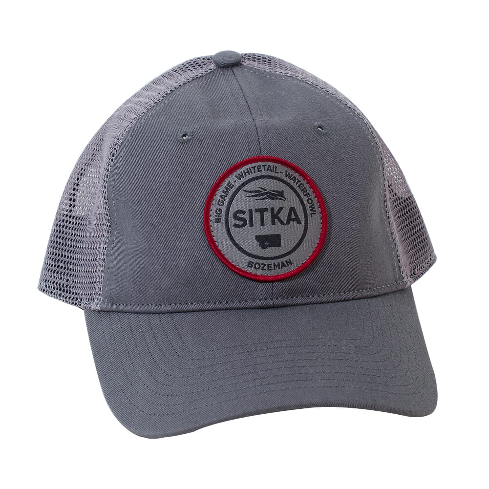Sitka Women's Trucker Cap Woodsmoke Snapback Meshback Hat OSFA Hunting Big Game 