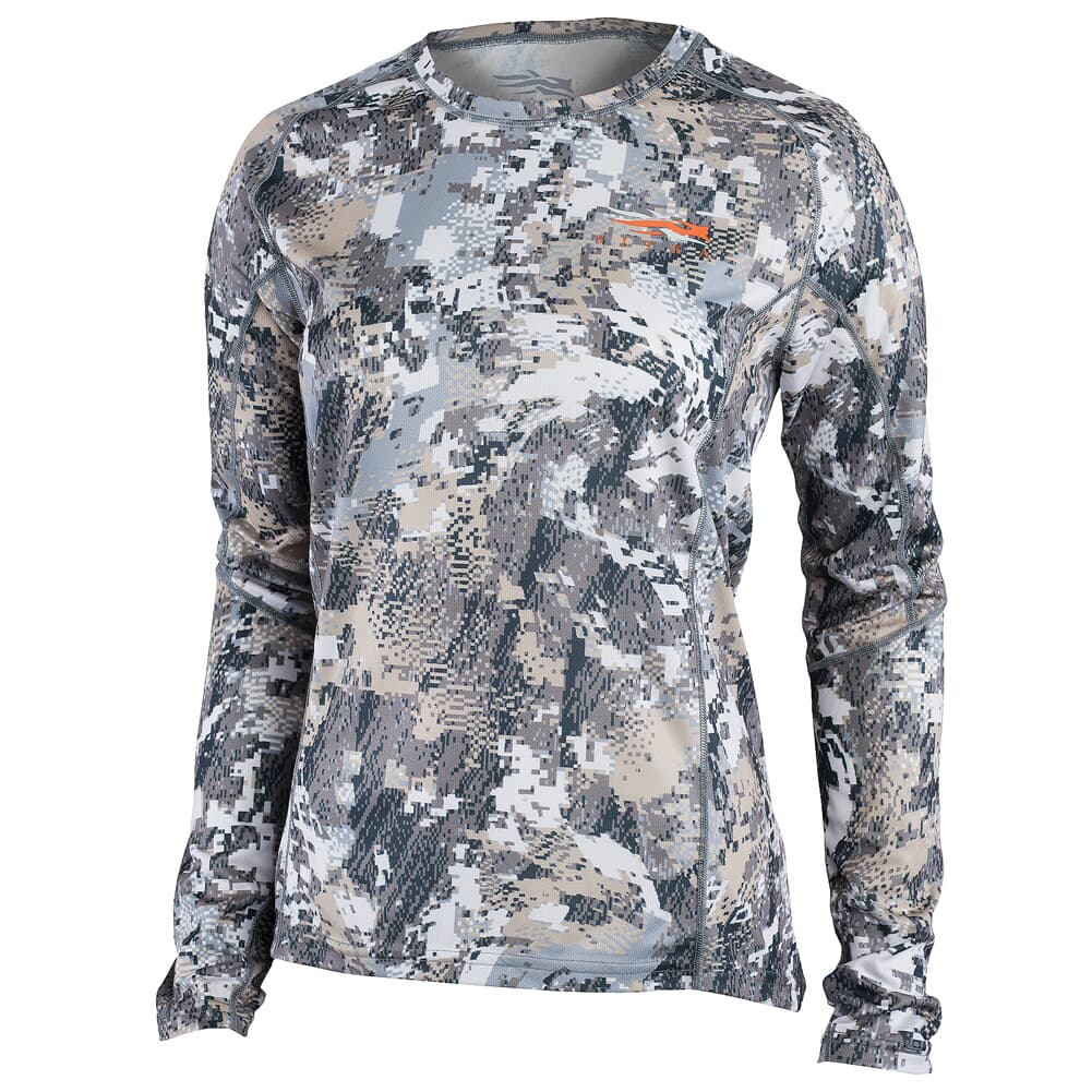 Sitka Women's Core Lt Wt Crew - LS Optifade Elevated II X Large 10076-EV-XL