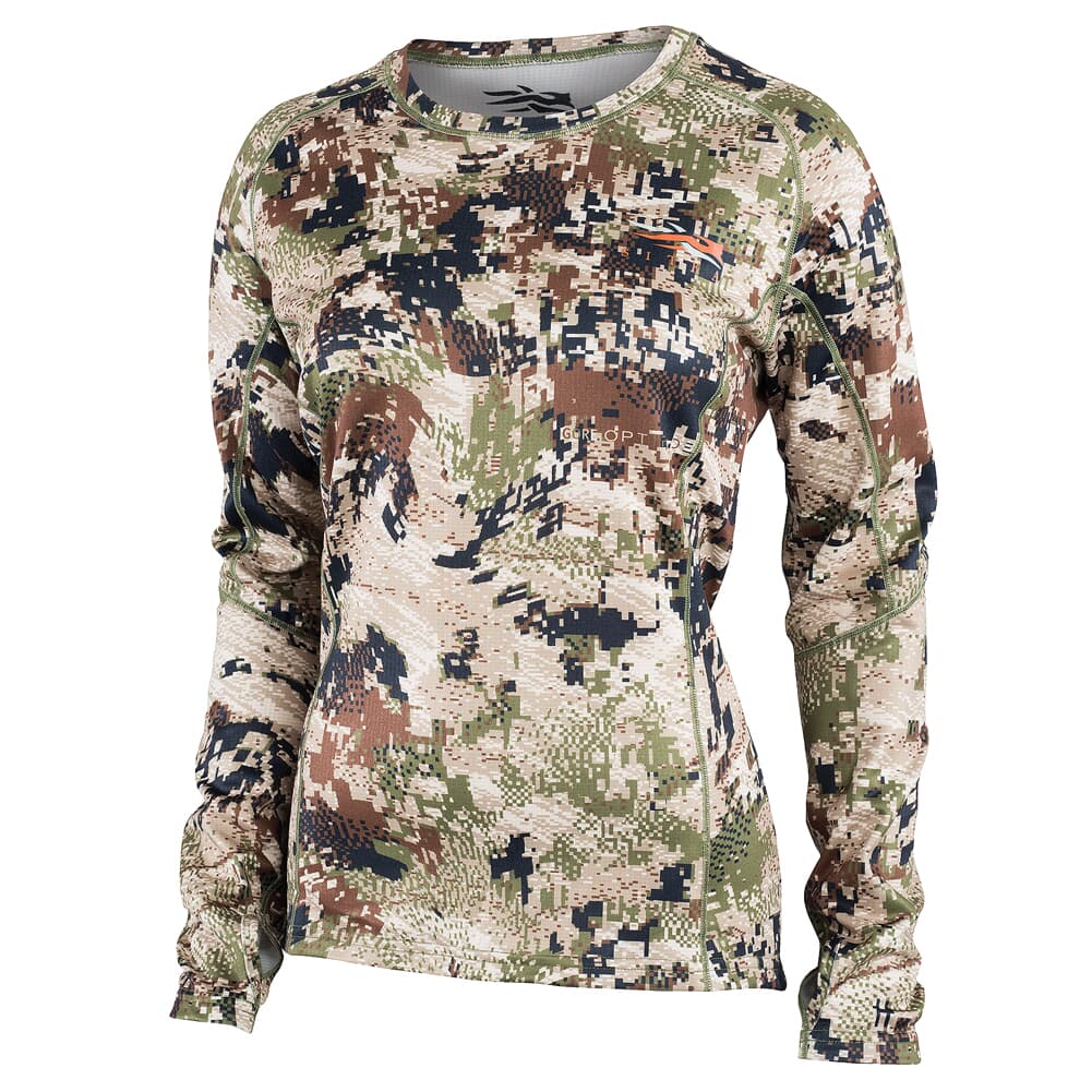 Sitka Gear Women's Big Game Subalpine Core Midweight Crew Long Sleeve 10078-SA