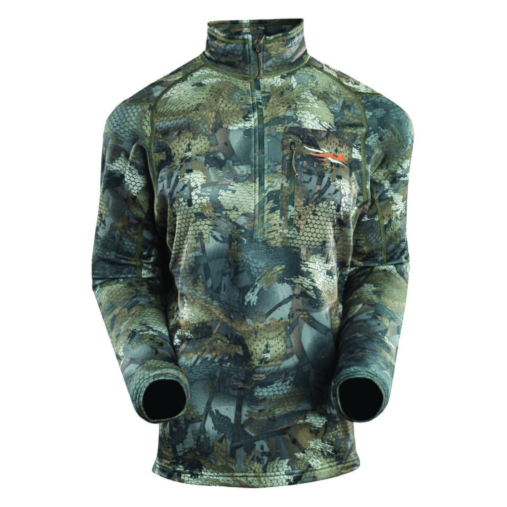 Sitka Core Mid Wt Zip T Optifade Timber Small|10036-TM-S