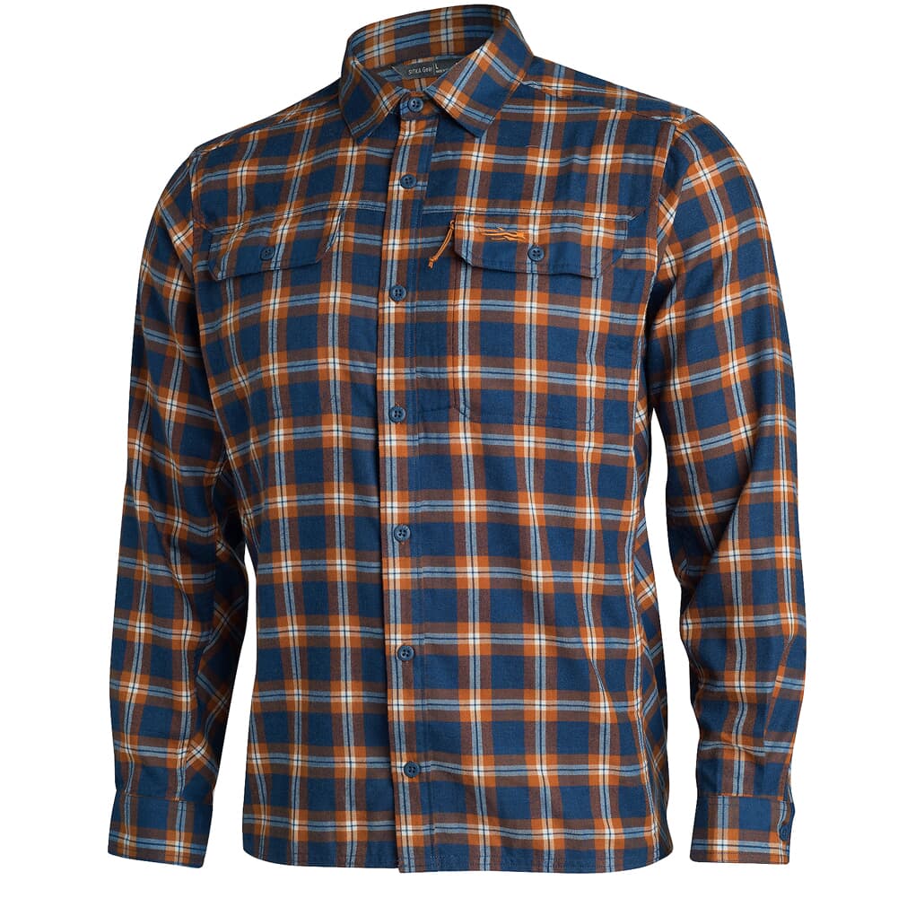 Sitka TTW Frontier Shirt Midnight Plaid XX Large 80011-MP-XXL