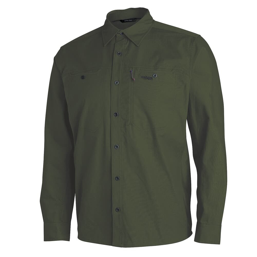 Sitka TTW Harvester Shirt Deep Olive Large 80010-DO-L