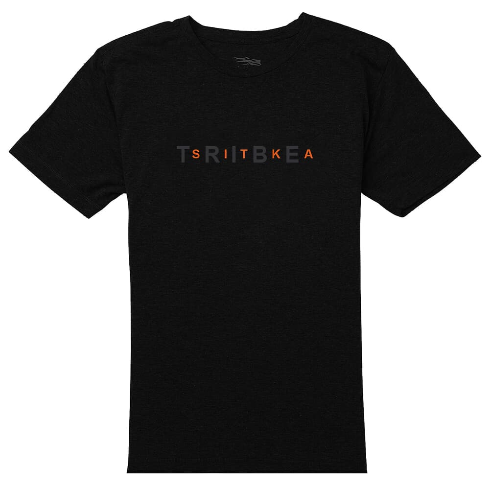 Sitka Womens Tribe Tee SS Sitka Black Extra-Large 20089-BK-XL