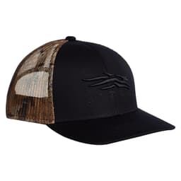 Sitka Gear Waterfowl Marsh/Sitka Black Icon Mid Pro Trucker One Size Fits All 20234-BK-OSFA