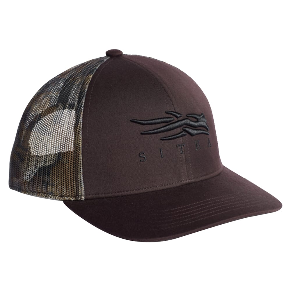Sitka Gear Waterfowl Timber/Chocolate Icon Mid Pro Trucker One Size Fits All 20243-CHO-OSFA