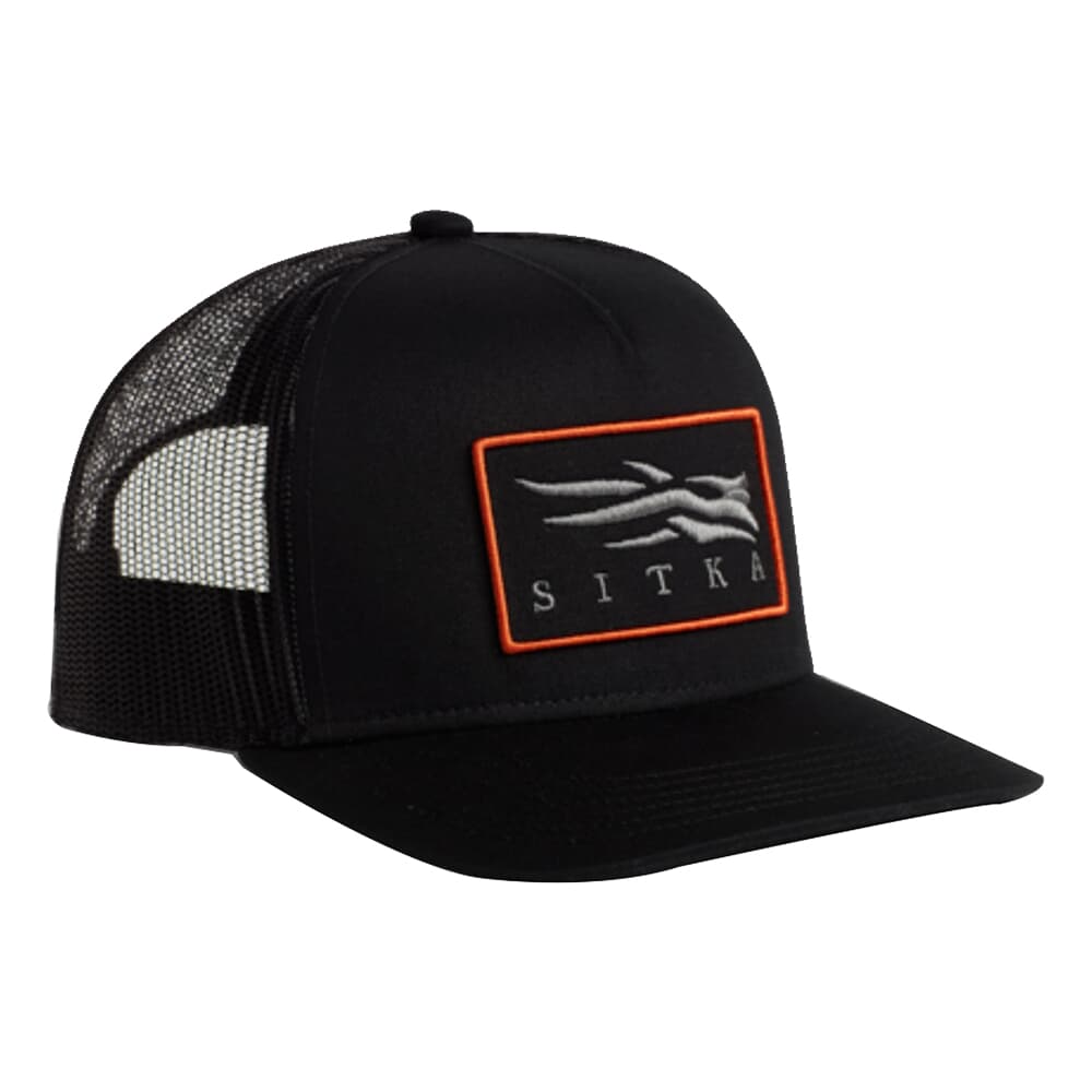 Sitka Gear Icon Patch Hi Pro Trucker Sitka Black One Size Fits All 20266-BK-OSFA