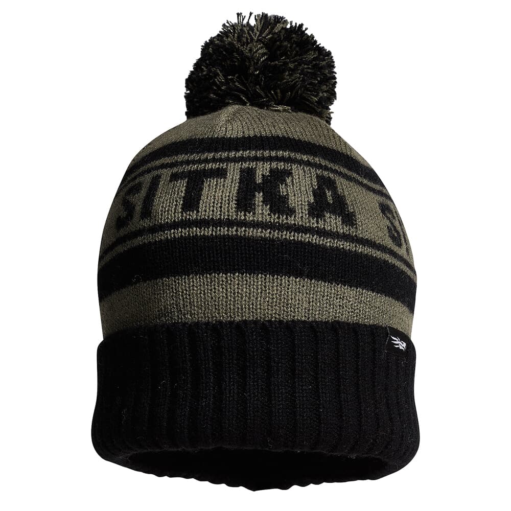 Sitka Gear POM Cuffed Knit Beanie Hemlock Green One Size Fits All 20297-HEM-OSFA