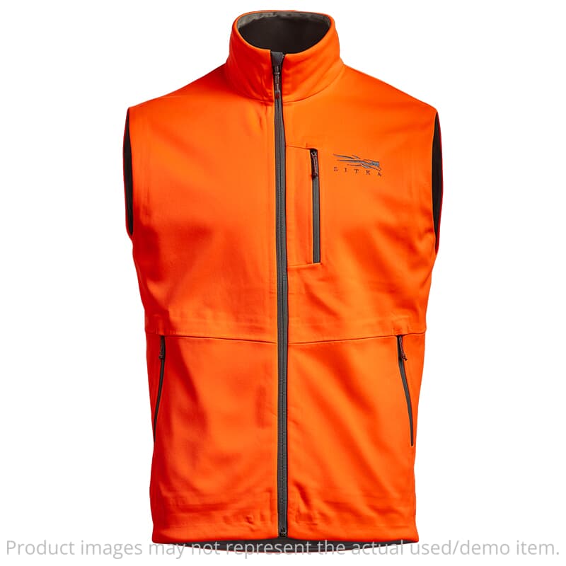 Sitka Gear USED Jetstream Vest Blaze Orange X Large 600038-BL-XL - Light Stains USED7672