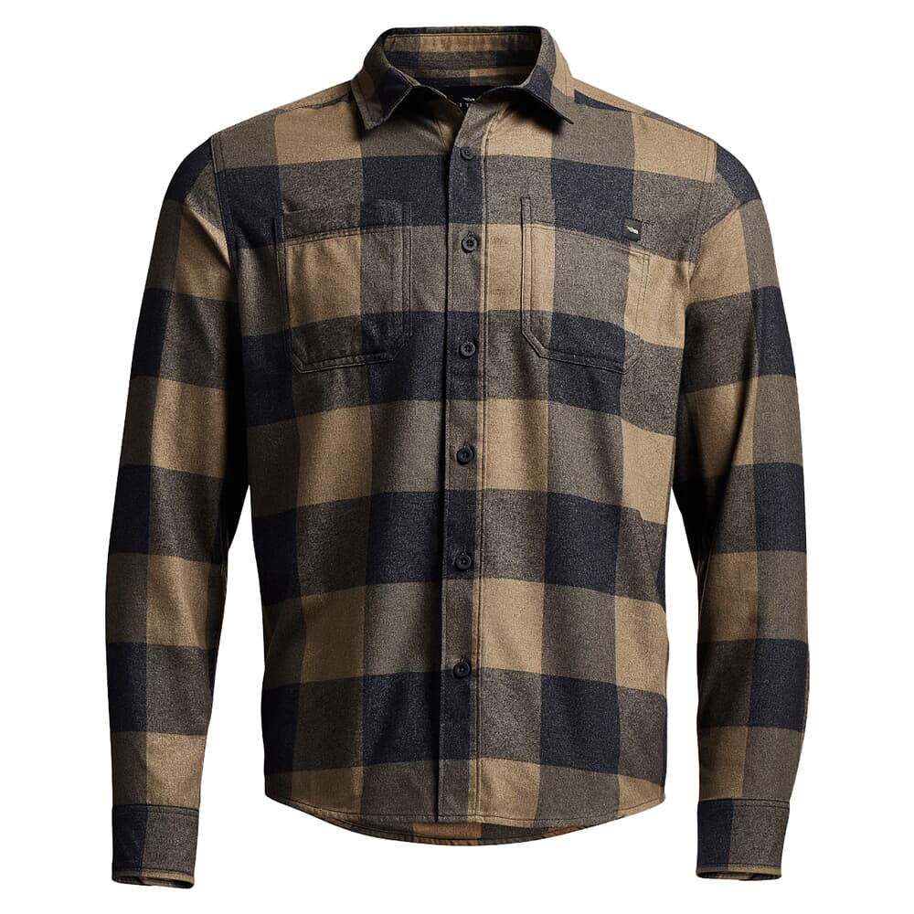 Sitka Gear Grange Flannel Pyrite Plaid Small 600071-PYP-S