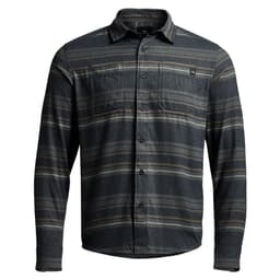 Sitka Gear Grange Flannel Shale Gray Stripe Small 600071-SHS-S