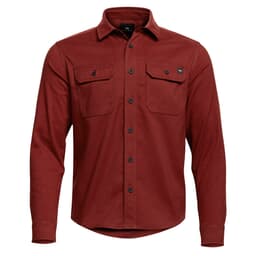 Sitka Gear Bridger Flannel Dark Red Large 600073-DAR-L