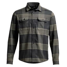 Sitka Gear Bridger Flannel Hemlock Green Plaid Large 600073-HMP-L