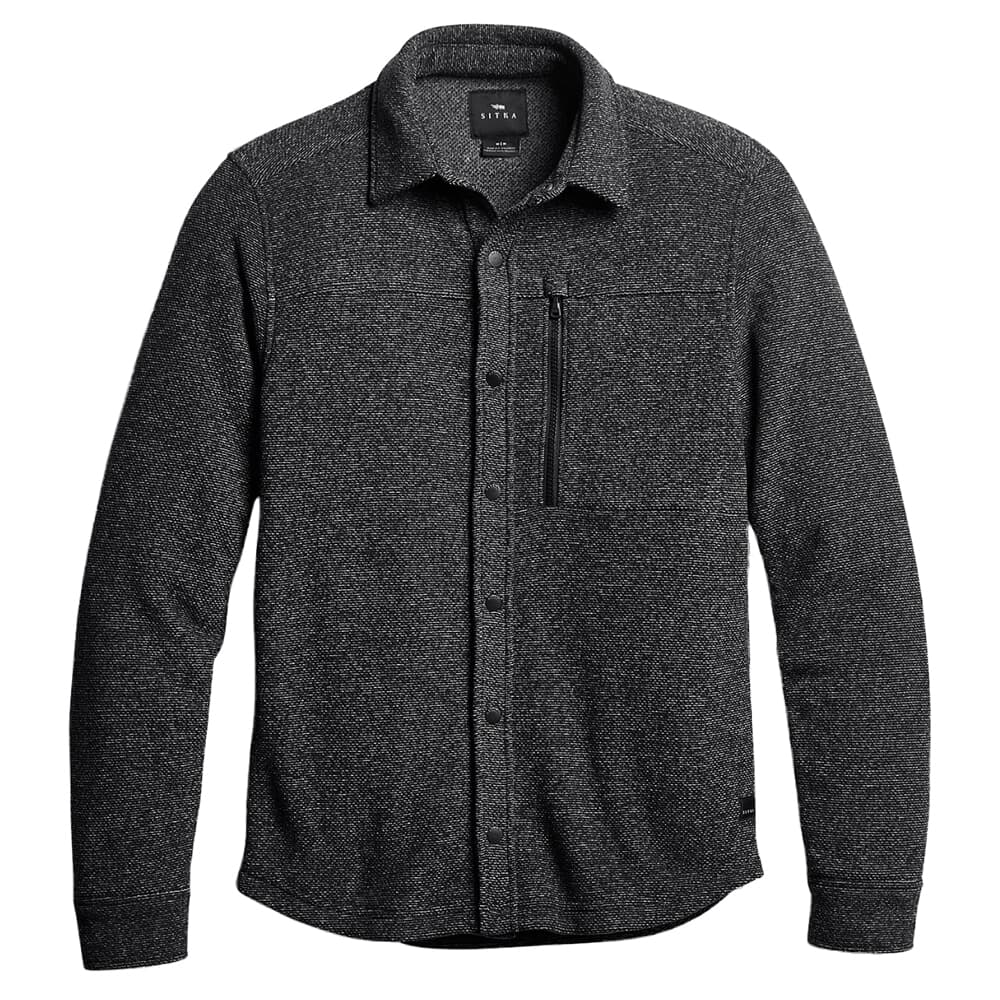 Sitka Gear Snowcrest Long Sleeve Shirt Black Heather XX Large 600074-BH-XXL