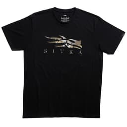Sitka Gear Optifade Icon Tee Black Elevated II Large 600091-BKEV-L