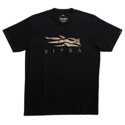 Sitka Gear Optifade Icon Tee Black Waterfowl Medium 600091-BKWL-M