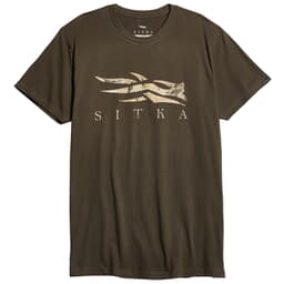 Sitka Gear Optifade Icon Tee Earth Waterfowl Large 600091-EAWL-L