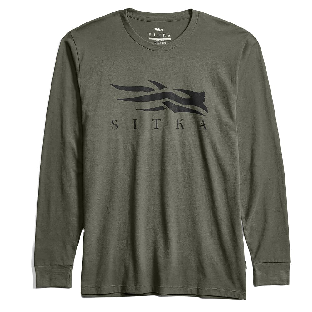 Sitka Gear Icon Long Sleeve Tee Hemlock Green XX Large 600092-HEM-XXL