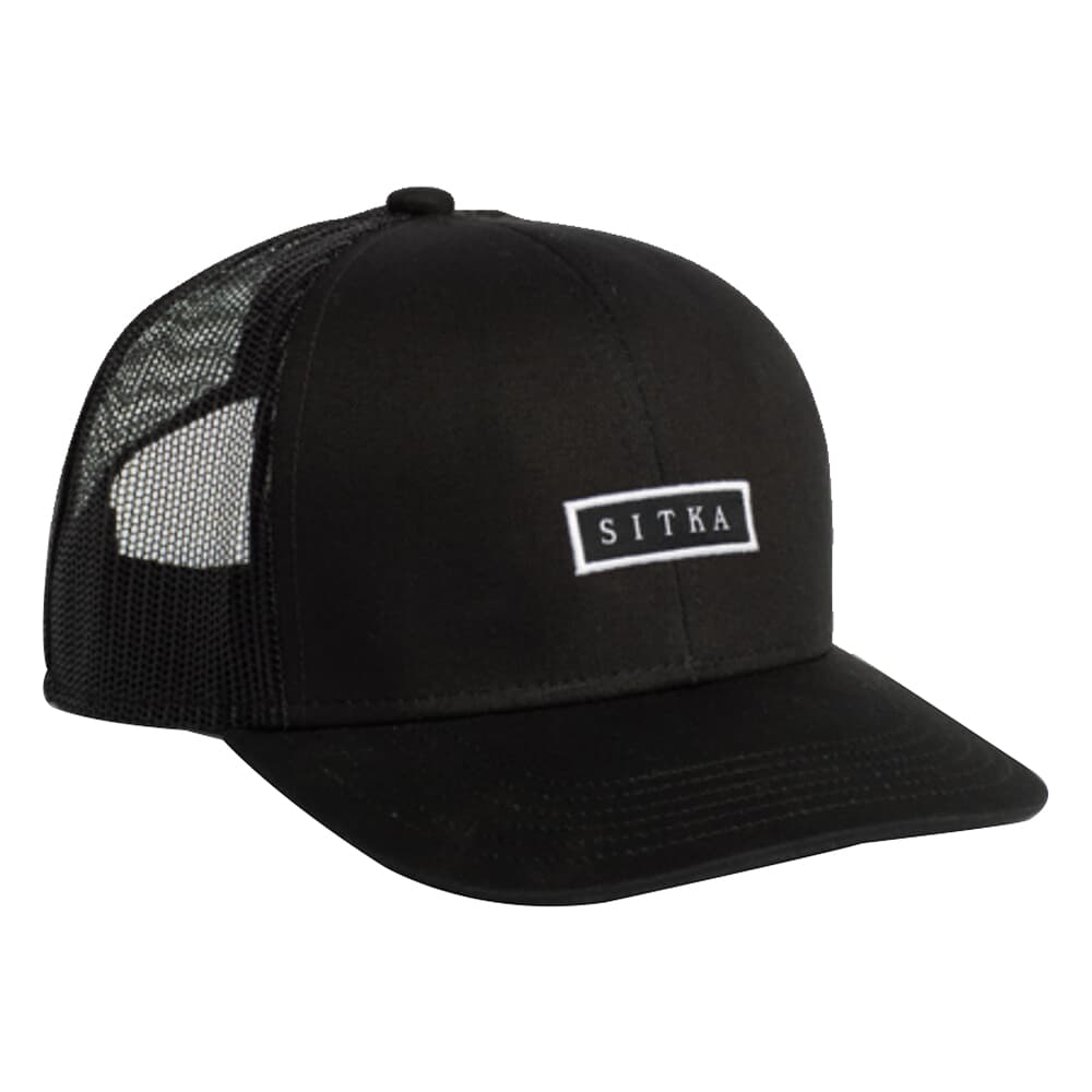 Sitka Gear Foundation Mid Pro Trucker Sitka Black One Size Fits All 600098-BK-OSFA