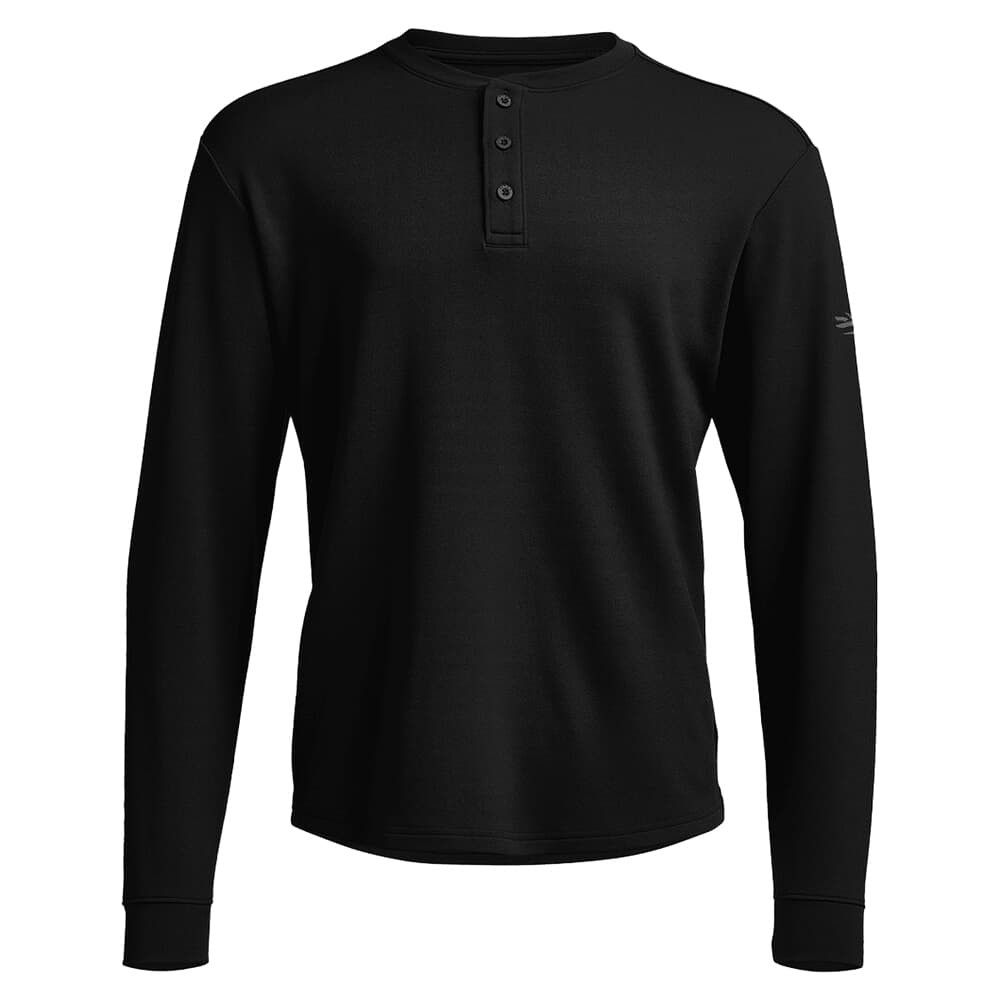 Sitka Gear Provision Henley Sitka Black Large 600188-BK-L