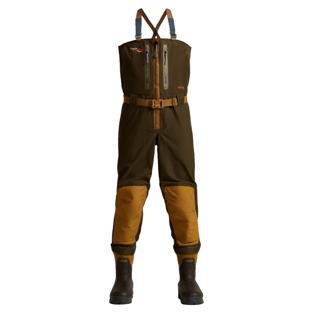 Sitka Gear Delta Zip Wader Earth Large Short 11 Boot 600238-EA-LS-11