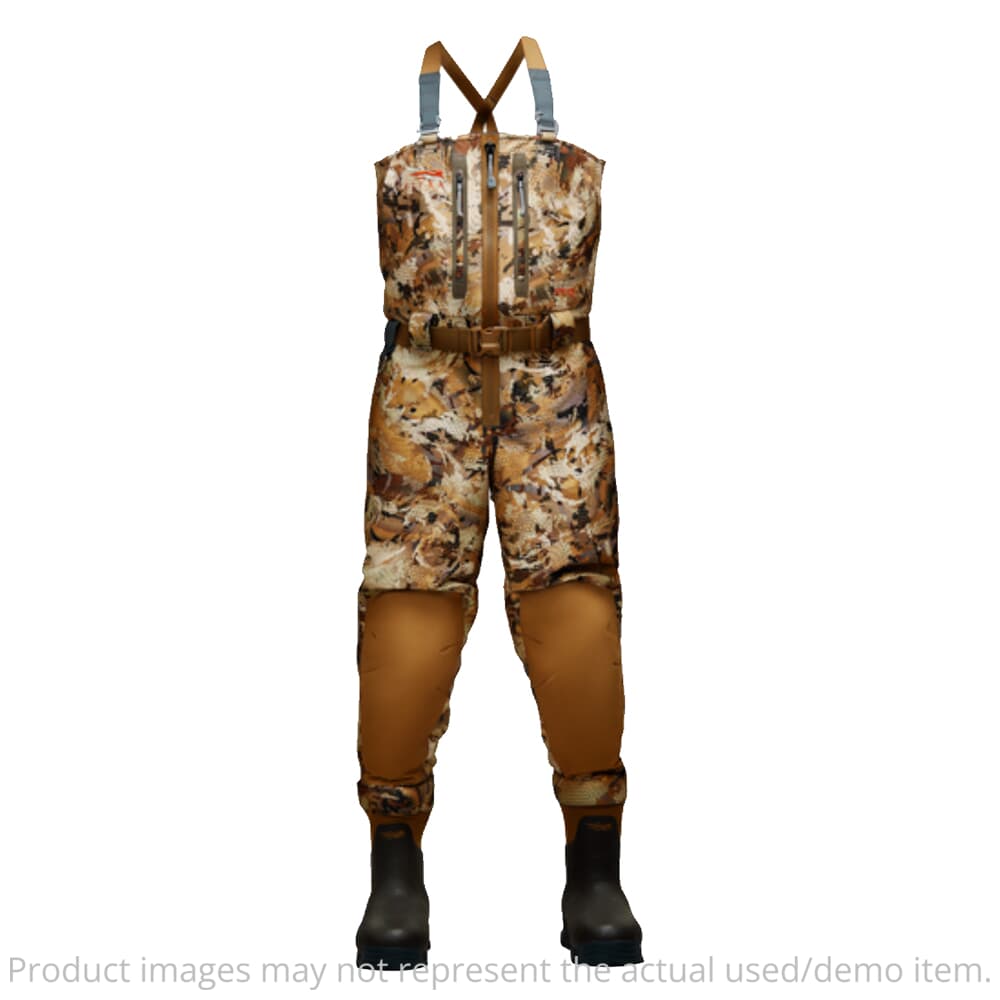 Sitka USED Gear Waterfowl Marsh Delta Zip Wader Large 10 Boot 600238-WL-L-10 - OPEN BOX, DEMO, EXCELLENT CONDITION UA6662