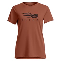 Sitka Gear Women's Icon Tee Red Sumac Large 600249-RSU-L
