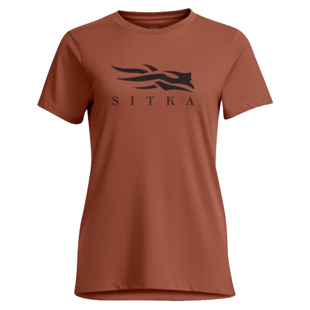 Sitka Gear Women's Icon Tee Red Sumac Large 600249-RSU-L