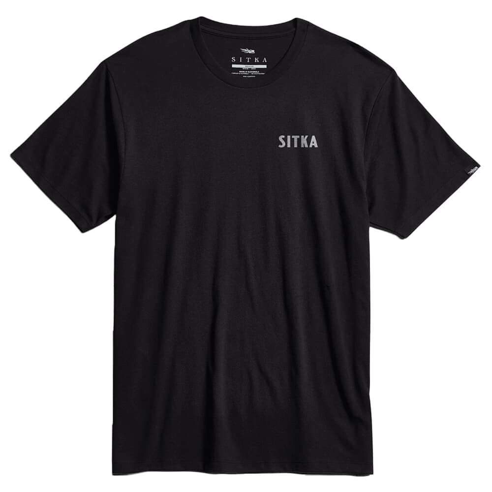 Sitka Gear Shiras Tee Sitka Black Medium 600267-BK-M