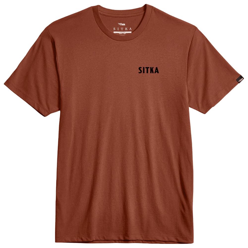 Sitka Gear Shiras Tee Red Sumac Small 600267-RSU-S