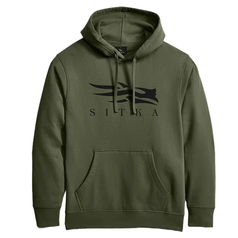Sitka Gear Icon Pullover Hoody Olive Green Large 600269-OLV-L