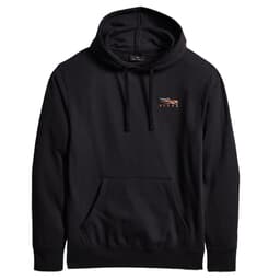Sitka Gear Icon Classic Pullover Hoody Black Orange Medium 600271-BKOR-M