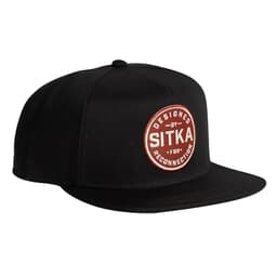 Sitka Gear Reconnection Hi Pro Snapback Sitka Black One Size Fits All 600274-BK-OSFA