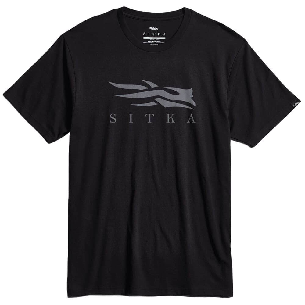 Sitka Gear Icon Tee Black Charcoal XX Large 600297-BKCH-XXL