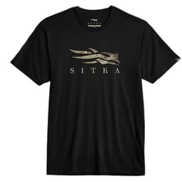 Sitka Gear Icon Optifade Tee Black Waterfowl Medium 600302-BKWL-M