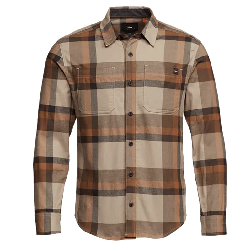 Sitka Gear Ashland Light Weight Flannel Oak Fall Plaid X Large 600304-OAKP-XL
