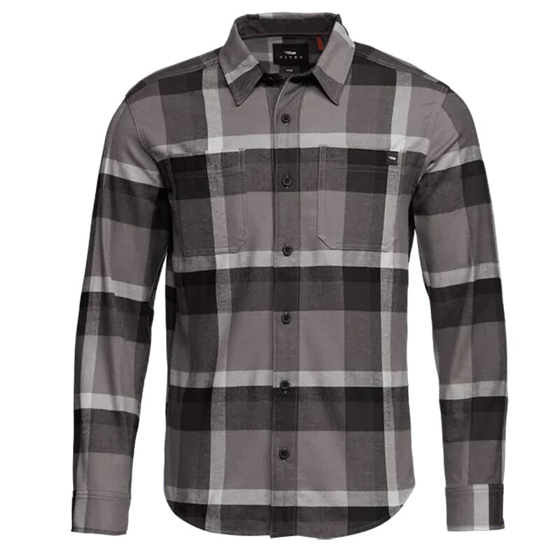 Sitka Gear Ashland Light Weight Flannel Woodsmoke Fall Plaid X Large 600304-WDFP-XL