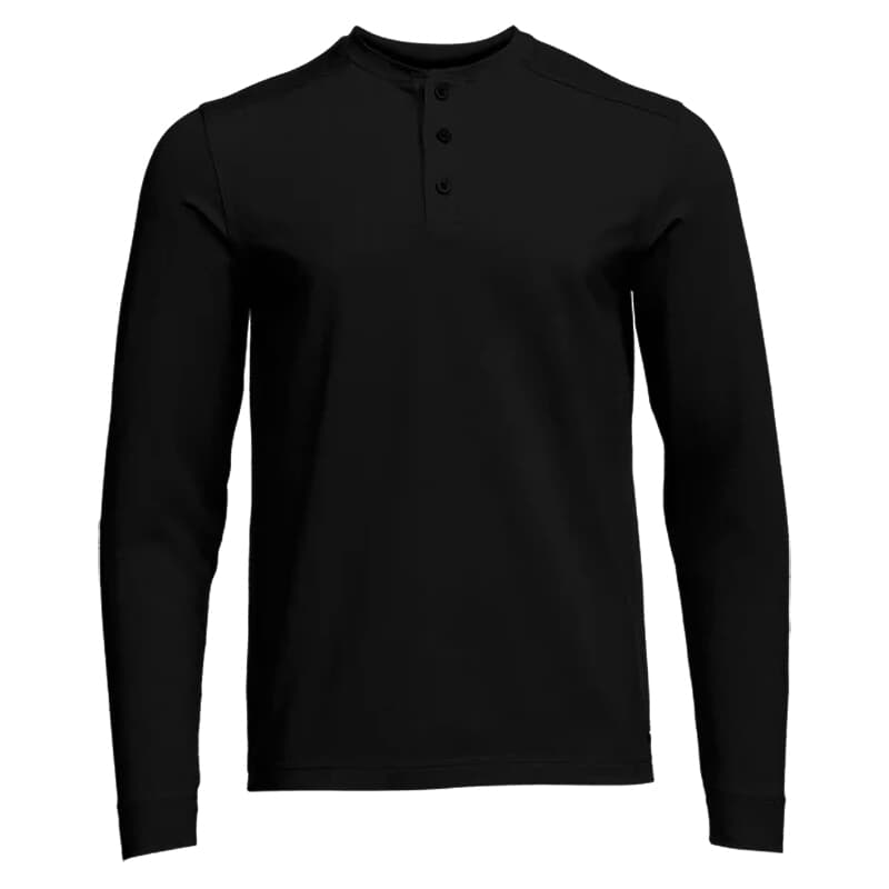 Sitka Gear Foothills LS Henley Sitka Black X Large 600307-BK-XL