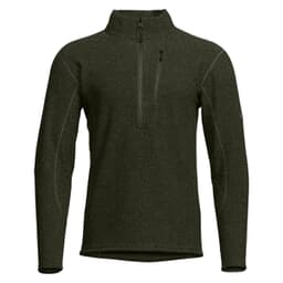 Sitka Gear Snowcrest Half-Zip Fleece Hemlock Green Heather Large 600407-HEMH-L
