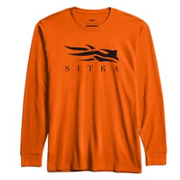 Sitka Gear Icon Long Sleeve Tee Ultra Orange X Large 600419-UAO-XL